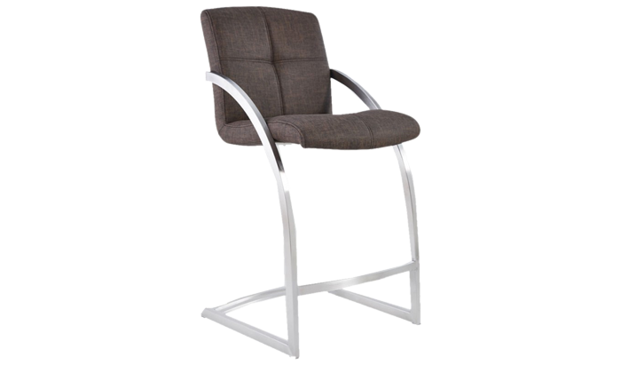 Bar Chair with Fabric Seat