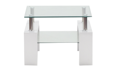 Lamp Table White