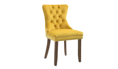 Gold Velvet Dining Chair