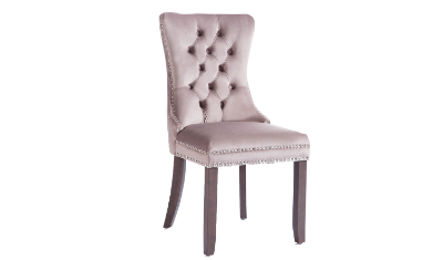 Mink Velvet Dining Chair
