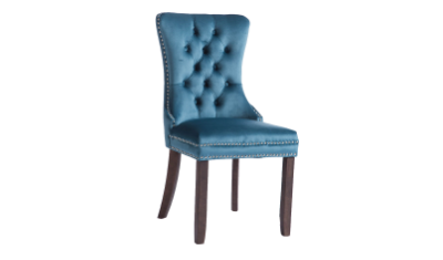 Teal Velvet Dining Chair