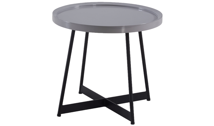 Grey End Table