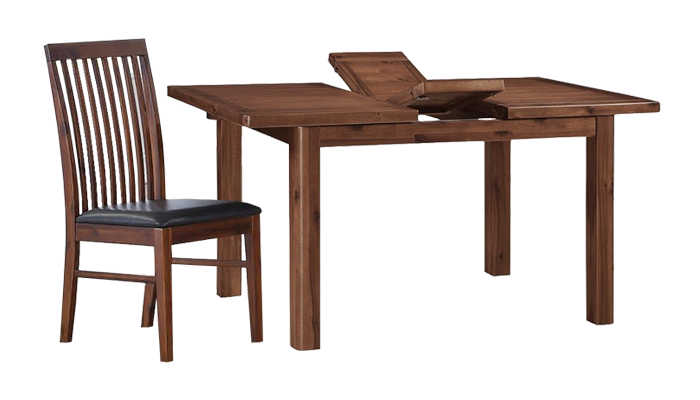 120cm Ext Table & 4 Chairs