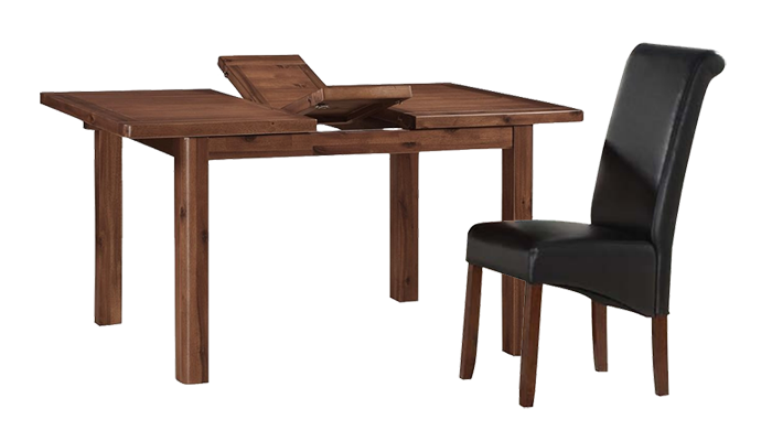 120cm Ext Table & 4 Chairs