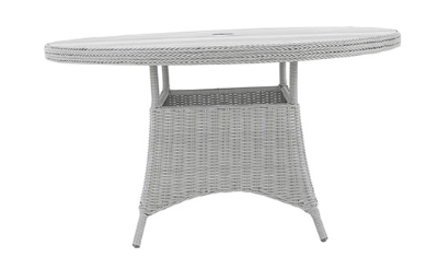 120cm Dining Table with Smoked Oak Top