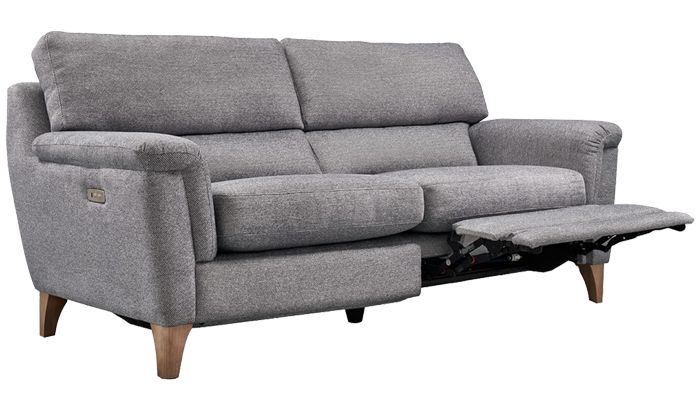 3 Seater POWER Recliner Sofa (Fabric)