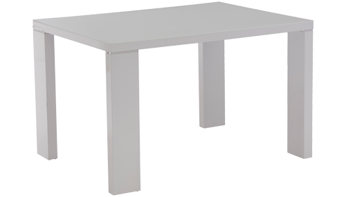 120cm Dining Table in White