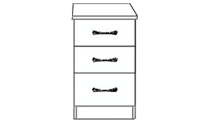 3 Drawer Locker